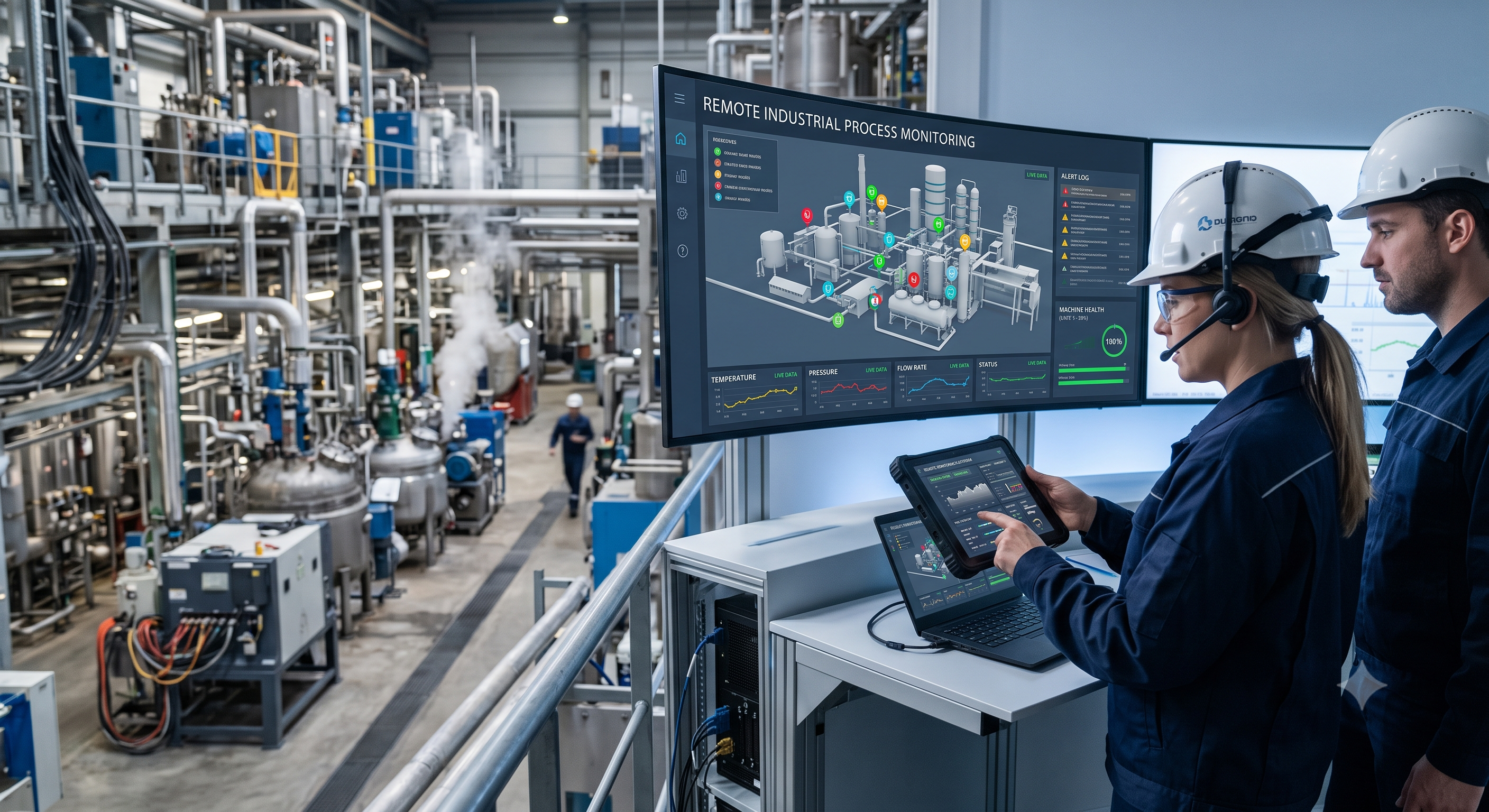 Remote Industrial Process Monitoring